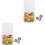 60Pcs Convenient Compact Thumbtacks Metal Plastic Map Accessories 5