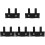 5Pcs Cover Portable Black Sleeve Safety Protector 4