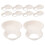 20Pcs White Paper with Cup Heavy Duty 2