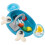 3Sets Plastic Bird Bath for Cage Assorted Color Durable Parrot Tub 2
