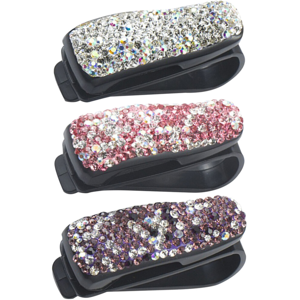 9Pcs Assorted Color Eyeglass Hanger Clip For Car Sunglass Holder Visor 3623702968460