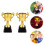 4Pièces Trophées Petits Récompense Décoration Enfants 9