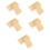 750Pcs Polished Bamboo Scratch Painting Pens Safe DIY Drawing Tools 9