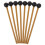 12Pairs Assorted Color Practical Drumsticks for Outdoor Musical Use 1
