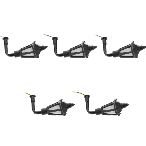 15 Pcs Sand Table Model Lights Mini Wall Lamp Ornament