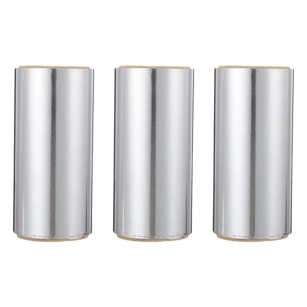 Iplusmile 2 Pieces Perm Tin Foil Embossed Hair Embossing Roll Highlighting