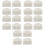 20Pcs Wall Hat Hook White Plastic Hat Rack for Home Use Caps Hangers 7