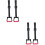 2Sets Stand Up Rings Lightweight Infant Learning 8