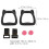 2Sets Stand Up Rings Lightweight Infant Learning 10