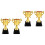 4Pièces Trophées Petits Récompense Décoration Enfants 4