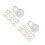 20Pcs White Paper with Cup Heavy Duty 5
