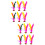 12Pcs Colorful Kick Shuttlecock with High Elastic Rubber Base 6