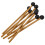 12Pairs Assorted Color Practical Drumsticks for Outdoor Musical Use 3