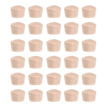 900St Beige Houten Meubelpluggen Voor Decoratie En Schroefafdekking