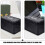 4 Pcs Storage Box Note Pads Business Cards Multifunction Case Plastic 9