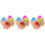 12Pcs Baby Teeth Case Childhood Memory Storage Box Assorted Colors 4