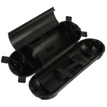 2Pcs Black Outdoor Extension Cord Box Weatherproof Safety Cord Covers