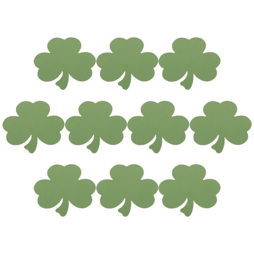 5Sets Green Leaf Paper Cutouts Decorative Wall Art DIY Classroom Decor 1