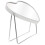 5Pcs White Desktop Makeup Mirrors for Home and Bedroom Use 2
