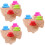 12Pcs Baby Teeth Case Childhood Memory Storage Box Assorted Colors 5