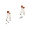 2Pcs Decorative Plush Dog Guitar Straps Adjustable Wide Soft Multi-Use 5
