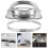 2Sets High Grade Silver Backflow Valve Silent Check Valve for Home Use 9