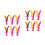 12Pcs Colorful Kick Shuttlecock with High Elastic Rubber Base 4