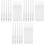 3Sets Professional Skin Marking Pens White Plastic for Tattoo Mapping 4