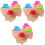 12Pcs Baby Teeth Case Childhood Memory Storage Box Assorted Colors 3