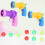3Pcs Kids Table Tennis Assorted Color Educational & Fun 5