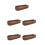 5Pcs Elegant Coffee Basket for Bread, Utensils, and Picnic Use 6
