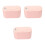 3Sets Pink USB Heating Wipes Machine Portable Thermostatic Wipe Warmer 4
