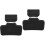 2Sets Durable Motorcycle Trunk Backrest Pillow with Sponge 5