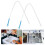 10pcs Hat Support Stand Baseball Cap Insert Hat Shaper Display Rack Holder Clip Multi-Functional Organizer 7