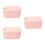 3Sets Pink USB Heating Wipes Machine Portable Thermostatic Wipe Warmer 2