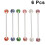 12 Pcs Popular Personality Earring 9