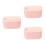 3Sets Pink USB Heating Wipes Machine Portable Thermostatic Wipe Warmer 5
