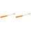 2Pcs Easy Use Beekeeping Beehive Wire Embedder Yellow 2