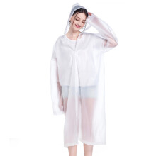 6Pcs Portable Transparent Rain Ponchos for Adults Waterproof with Hood