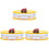 3Pcs Plastic Red Wind-Up Car Toy Storage Box for Kids 2