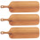 3Pcs Smooth Surface Wooden Cutting Boards for Kitchen Light Brown 10