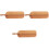 3Pcs Smooth Surface Wooden Cutting Boards for Kitchen Light Brown 5