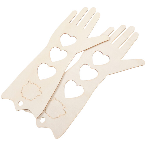 4Pièces Porte- Bois Beige Réutilisable Outils De Blocage DIY 1