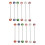 12 Pcs Popular Personality Earring 5