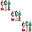 18 Pcs Xmas Themed Wind-Up Toys Clockwork Playthings 10