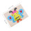 1Set Wooden Abc Puzzle Board Kids Bee Pattern Preschool Learning Toy 3