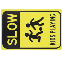 5 Pack Traffic Stop Slow Sign With Handle Safety Signs