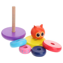 2Sets Wooden Balance Blocks Toy Pink Educational Plaything for Kids