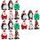 18 Pcs Xmas Themed Wind-Up Toys Clockwork Playthings 8