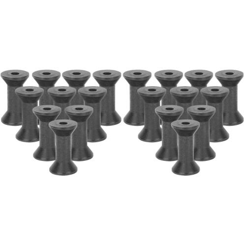 20 Pcs Wooden Thread Spools For Embroidery And Weaving 1